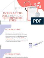 Lesson 12 Chemical Incompatibilities