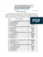 National Institute For Empowerment of Persons With Multiple Disabilities (Divyangjan)