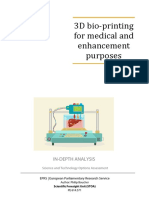 3D Bio-Printing For Medical and Enhancement Purposes: In-Depth Analysis