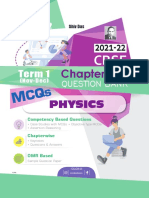 Shivdas Class 12 Term 1 CBSE Question Bank - Physics