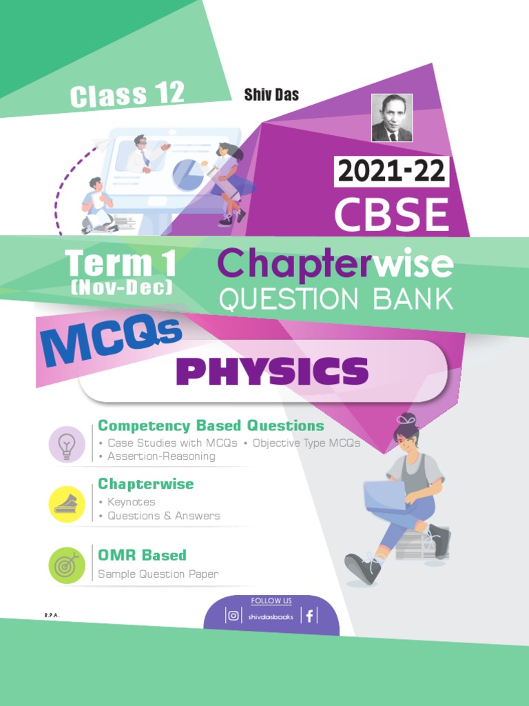 Shivdas Class 12 Term 1 CBSE Question Bank Physics PDF