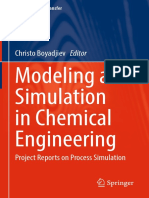 Modeling AndSimualtion in Process Chemical Engineering