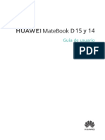 HUAWEI MateBook D 15 & 14 Guía Del Usuario