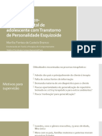 Terapia Analítico-Comportamental de Adolescente Com Transtorno de Personalidade