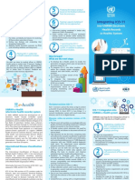 Integrating ICD-11: Into UNRWA Electronic Health Records (E-Health) System