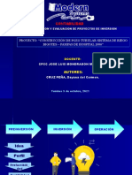 PROYECTO DE INVERSIÓN PÚBLICA