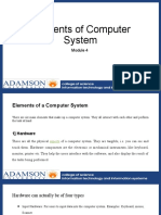 3 Elements of Computer System
