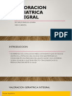 Valoracion Geriatrica Integral