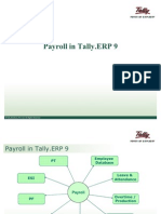 Payroll in Tally 9