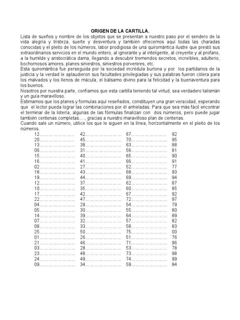 Charada China y Cubana-1 | PDF