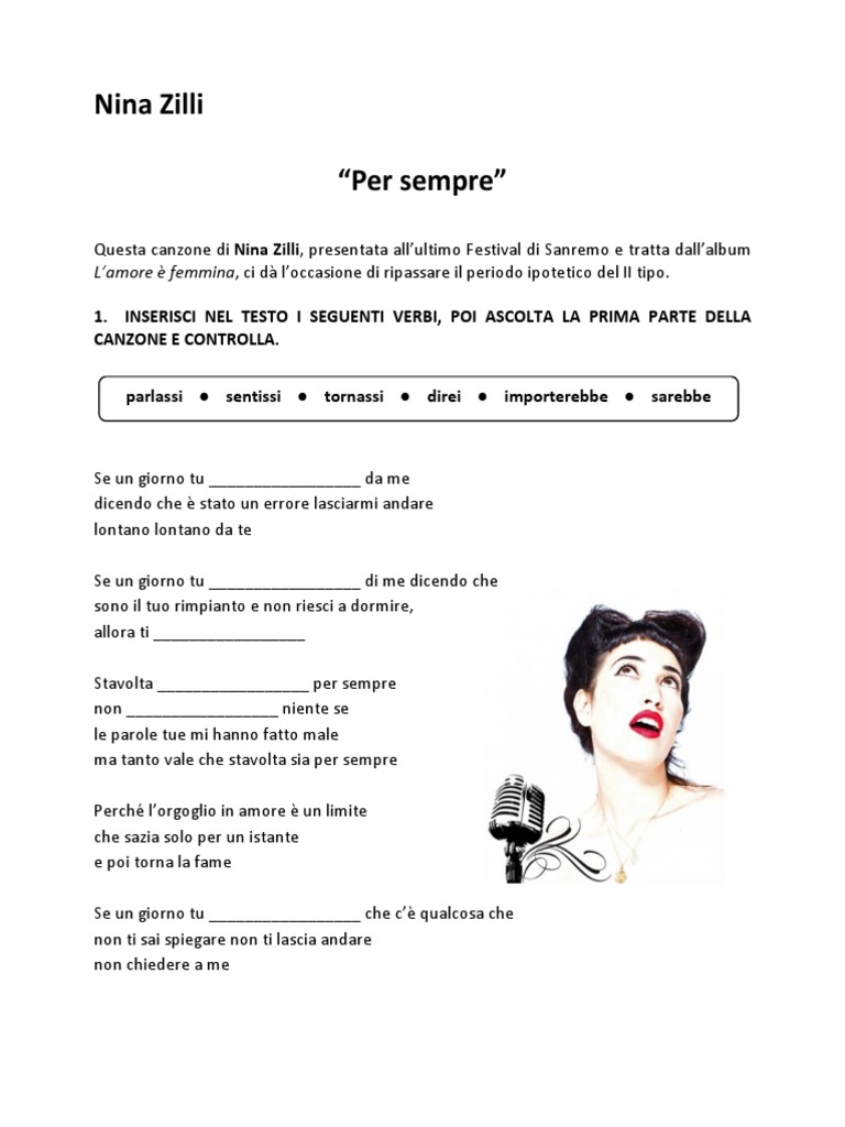 NINA ZILLI Per Sempre B1 PDF