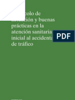 Protocolo de Actuación y Buenas Prácticas en La Atención Sanitaria Inicial Al Accidentado de Tráfico