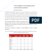 La importancia de la estadística en el sector pesquero para la conservación de la anchoveta