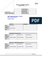 Tem-290 Process Validation Protocol Template Sample