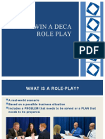How To Win A Deca Role Play