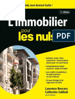EBOOK Catherine Sabbah - Limmmobilier Pour Les Nuls