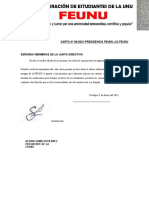 Carta #06 - Presidencia Feunu-J.d Feunu
