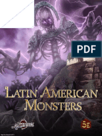 Latin American Monsters Preview PDF (5E)