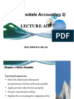 Chapter 2-Notes Payable