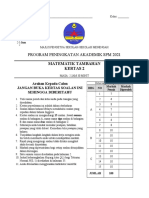Kertas Trial Addmath Kedah k2 Set 1 2021