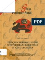 Série Produtor Rural - Utilização de Reguladores Vegetais Na Fruticultura, Na Olericultura e Em Plantas Ornamentais
