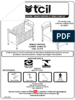 Manual de Montagem Berço Crystal Grade Fixa