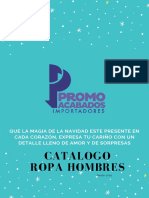 CATALOGO DE PROMO ROPA HOMBRES Versión 3.0