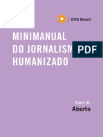 Minimanual do Jornalismo Humanizado Parte VI: Aborto