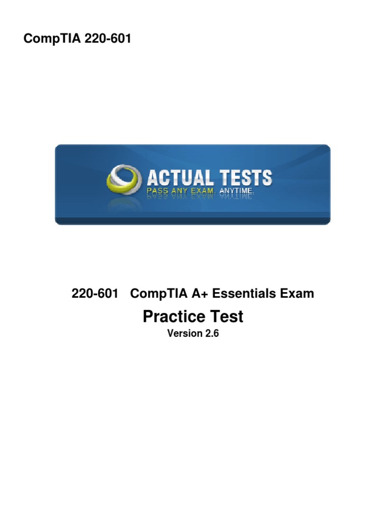 A+ Test | PDF