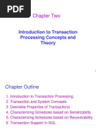 Chapter 2-Transaction Management