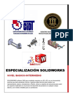 Especialización Solidworks