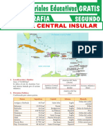 América Central Insular para Segundo Grado de Secundaria