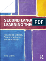 Rosamond Mitchell, Florence Myles, Emma Marsden - Second Language Learning Theories-Routledge (2013)
