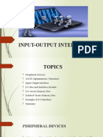 32 - IO and Their Brief Description, Bus Interface