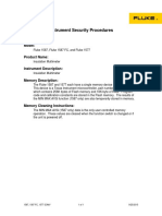 Instrument Security Procedures: Model