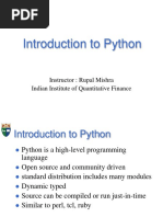 IIQF Python