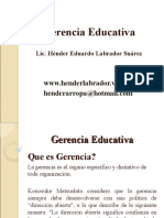 Gerencia Educativa