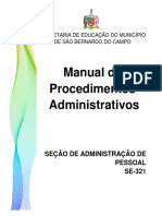 Manual de Procedimentos Sbc Administrativos SE