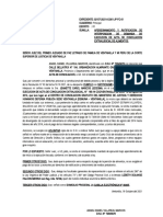Escrito #02 - Ratificacion de Demanda de Ejecucion de Acta de Conciliacion - Angel Daniel Villareal Baldeon