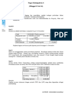 Tugas Kelompok Ke-3 (Minggu 8/ Sesi 14) : Essay