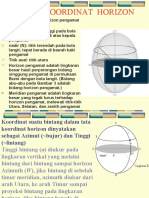 Sistem Koordinat Horizon