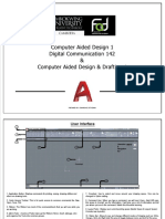 Computer Aided Design 1 Digital Communication 142 & Computer Aided Design & Drafting 1
