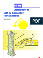 Guidelines On Energy Efficiency of LiftnEsc Installations 2007