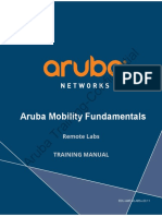 Aruba Mobility Fundamentals Lab Guide With Covers Rev 20.11