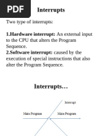 Two Type of Interrupts