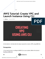 AWS Tutorial - Create VPC and Launch Instance Using CLI - Skillslane