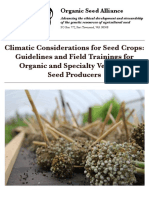 Climatic Considerations For Seed Crops Guide Final 12-11-13