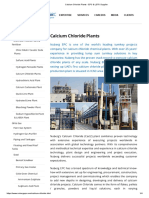 Calcium Chloride Plants: Sectors