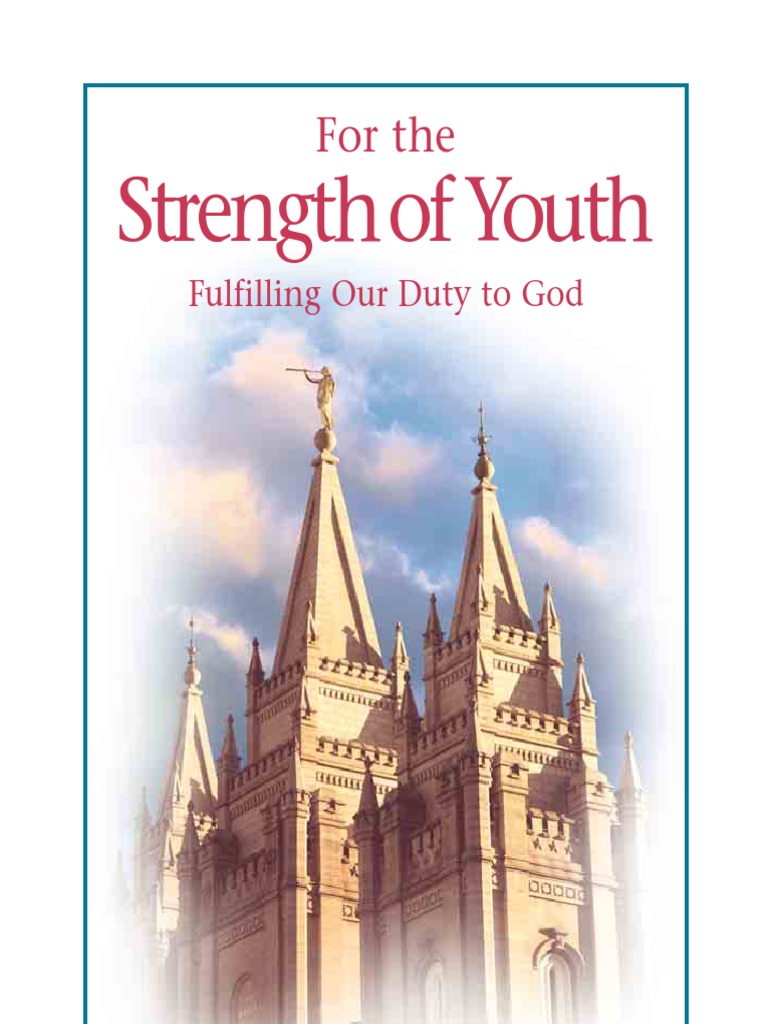 For The Strength of Youth Booklet PDF Repentance