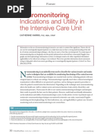 Indications and Utility in The Intensive Care Unit: Neuromonitoring